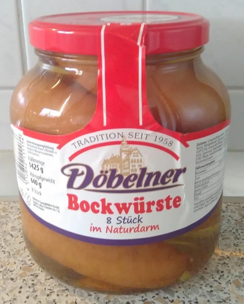 Bockwurst im Glas