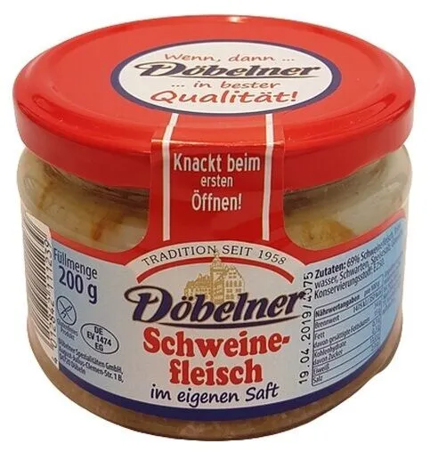 Döbelner Schweinefleisch im eigenen Saft