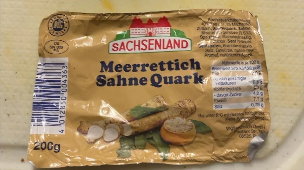 Meerrettich Sahne Quark