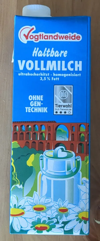 Haltbare Vollmilch