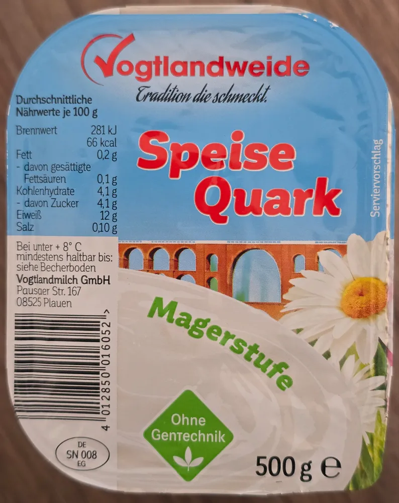 Speise Quark Magerstufe