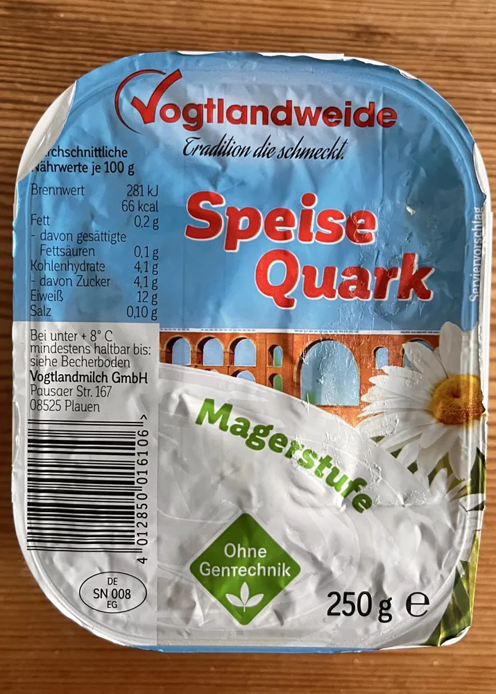 Speisequark