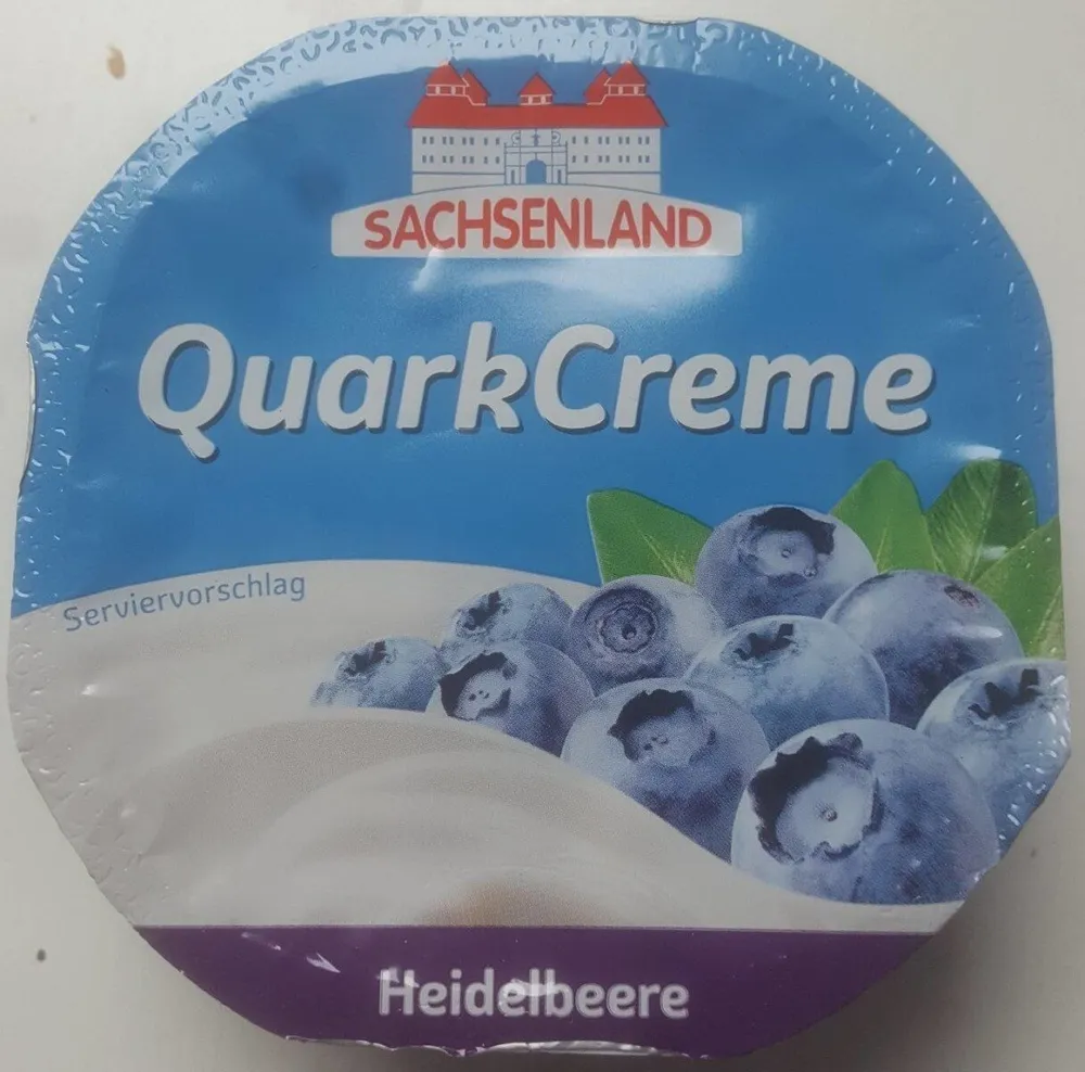 Quark Creme Heidelbeere