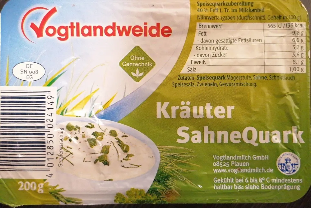 Kräuter SahneQuark