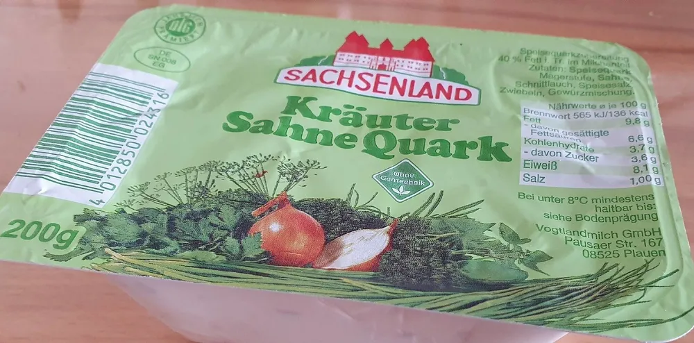Kräuter Sahne Quark