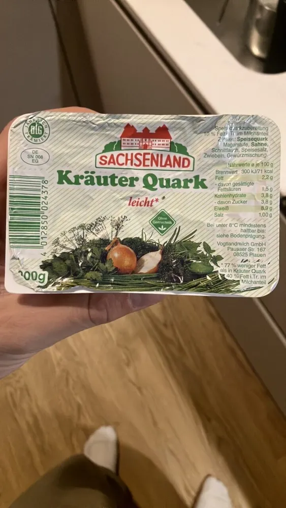 Kräuter Quark leicht Sachsenland
