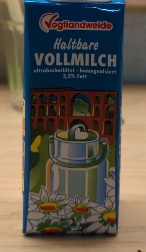 haltbare Vollmilch