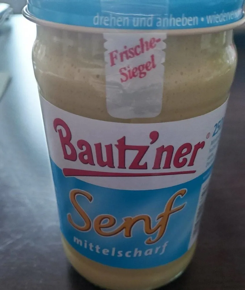 Senf mittelscharf