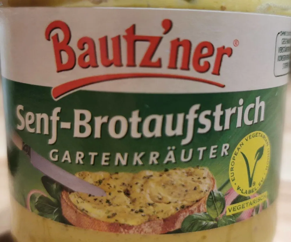 Senf-Brotaufstrich Kräuter