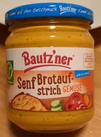 Senf-Brotaufstrich Gemüse