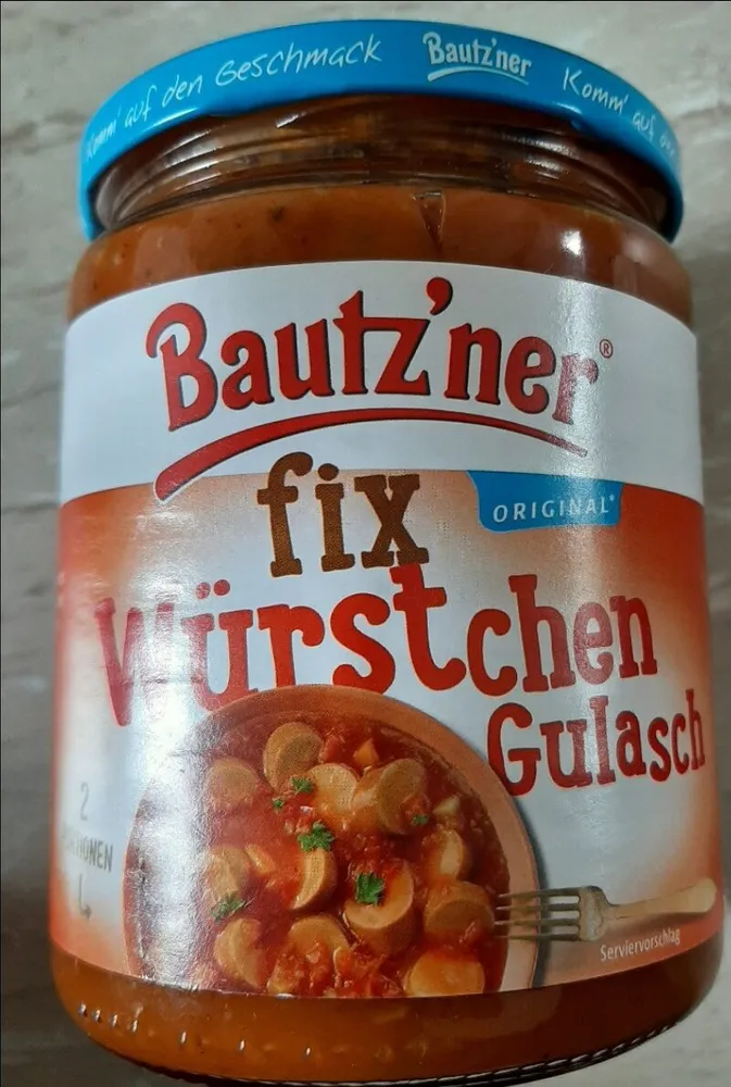 Würstchen Gulasch