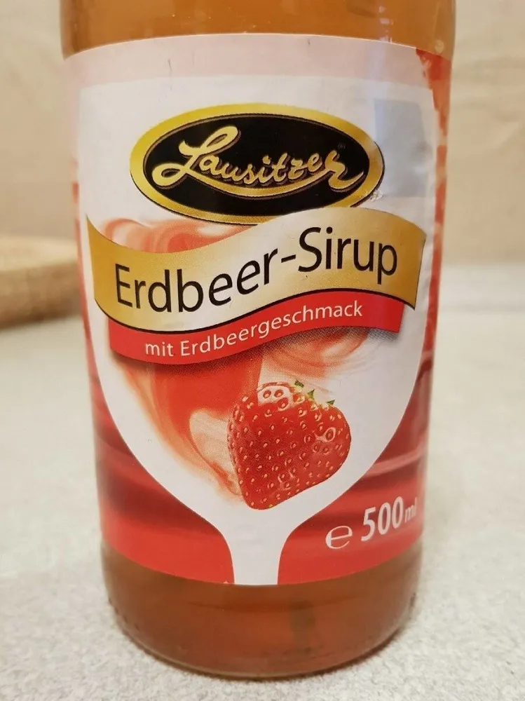 Erdbeer-Sirup