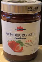 Weniger Zucker Erdbeere
