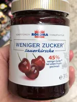 Weniger Zucker Sauerkirsche