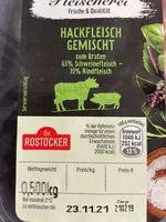 Hackfleisch gemischt