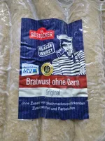 Bratwurst ohne Darm