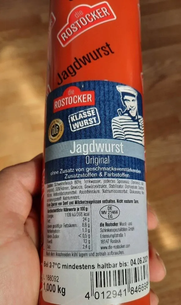 Rostocker Jagdwurst