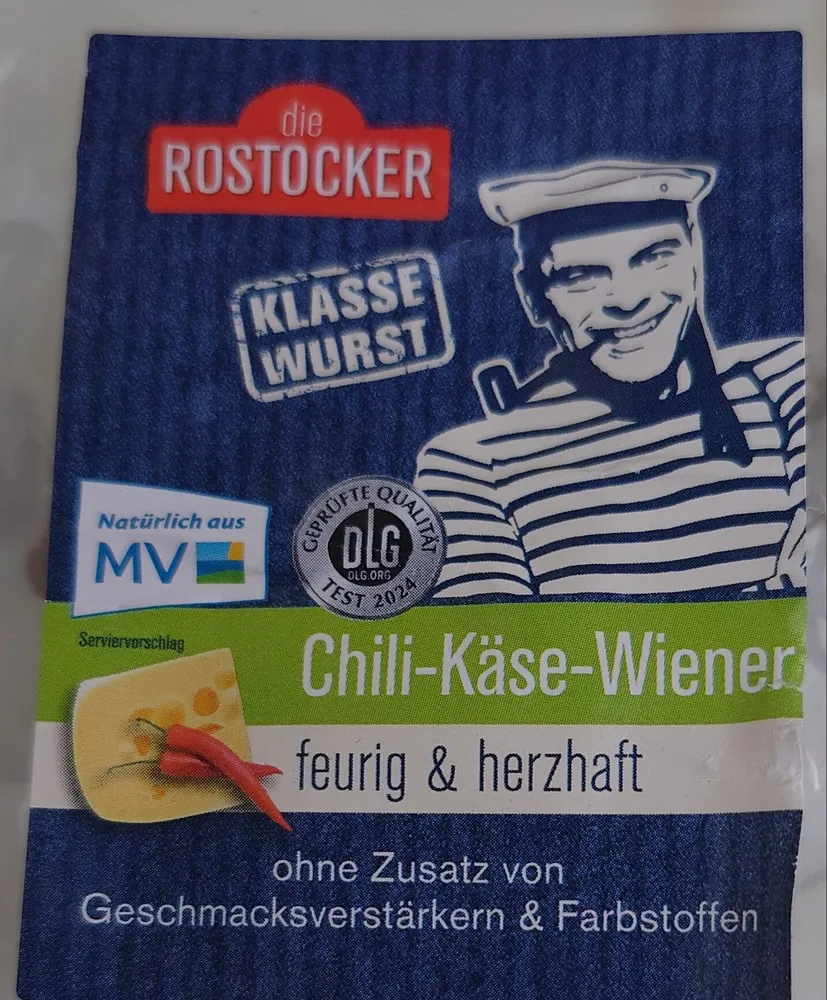 Chili-Käse-Wiener