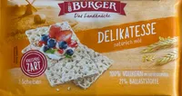 Burger Knäckebrot