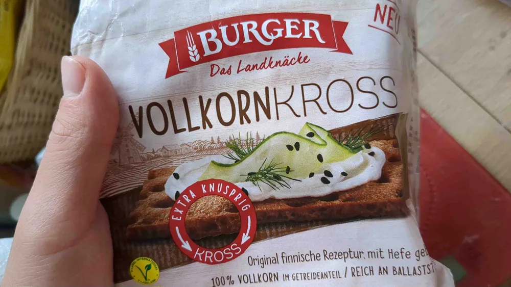Vollkorn Knäckebrot