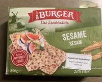 Tartine croustillante Sésame