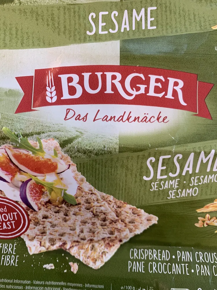 Sesame Crispbread
