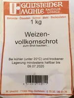 Weizenvollkornschrot