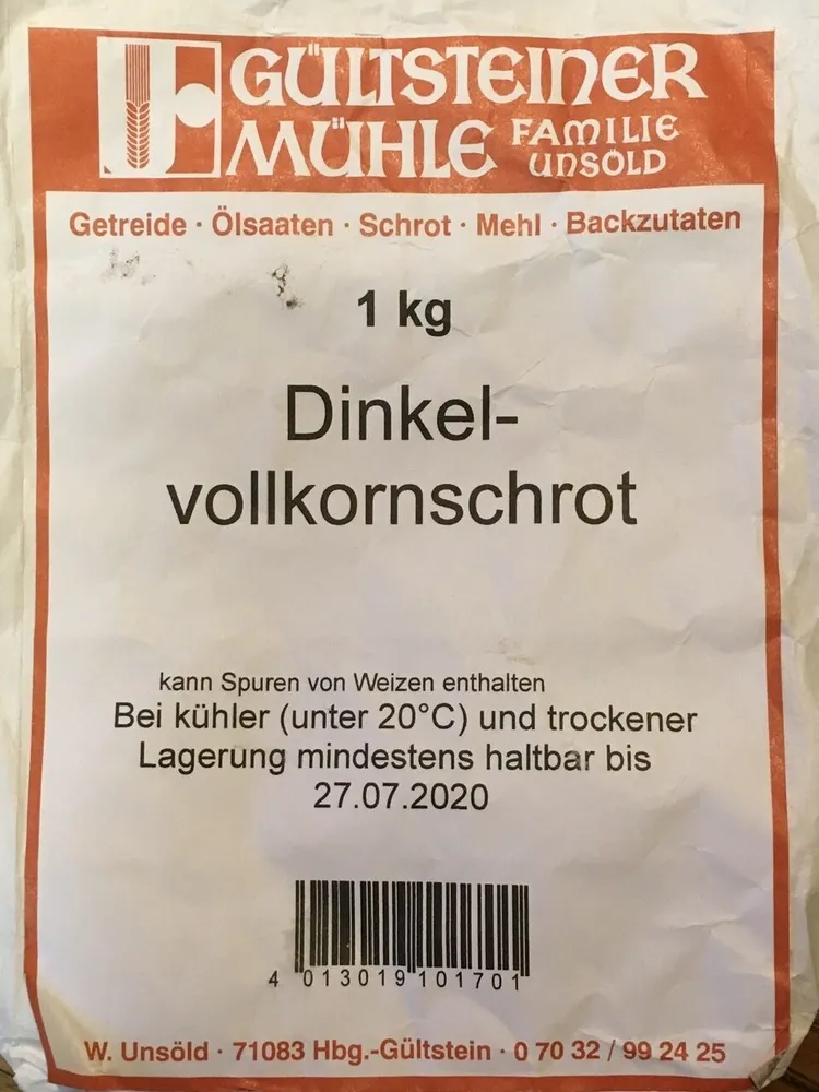 Dinkelvollkornschrot