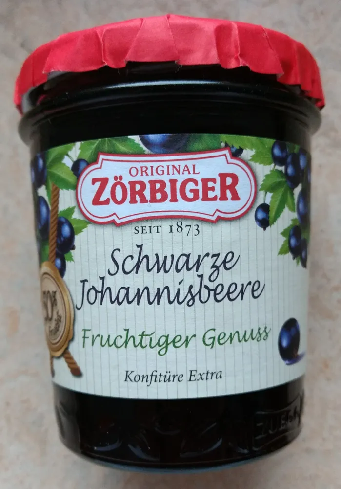 Schwarze Johannisbeere Konfitüre Extra