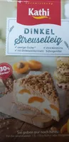 Dinkel Streuselteig