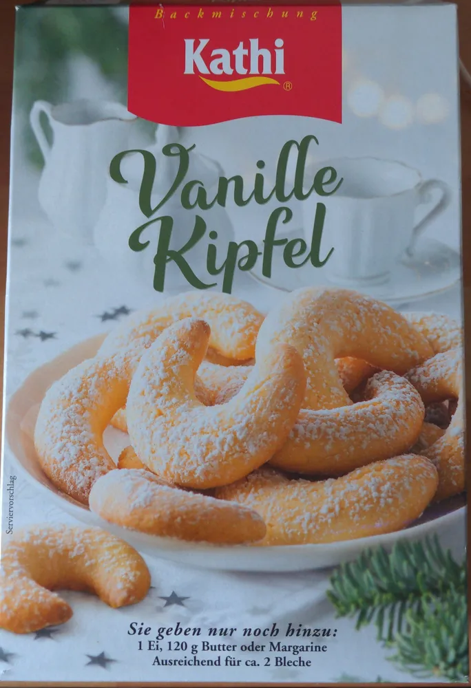 Vanille Kipfel Backmischung