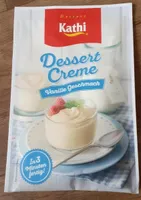 Dessert Creme Vanille Geschmack