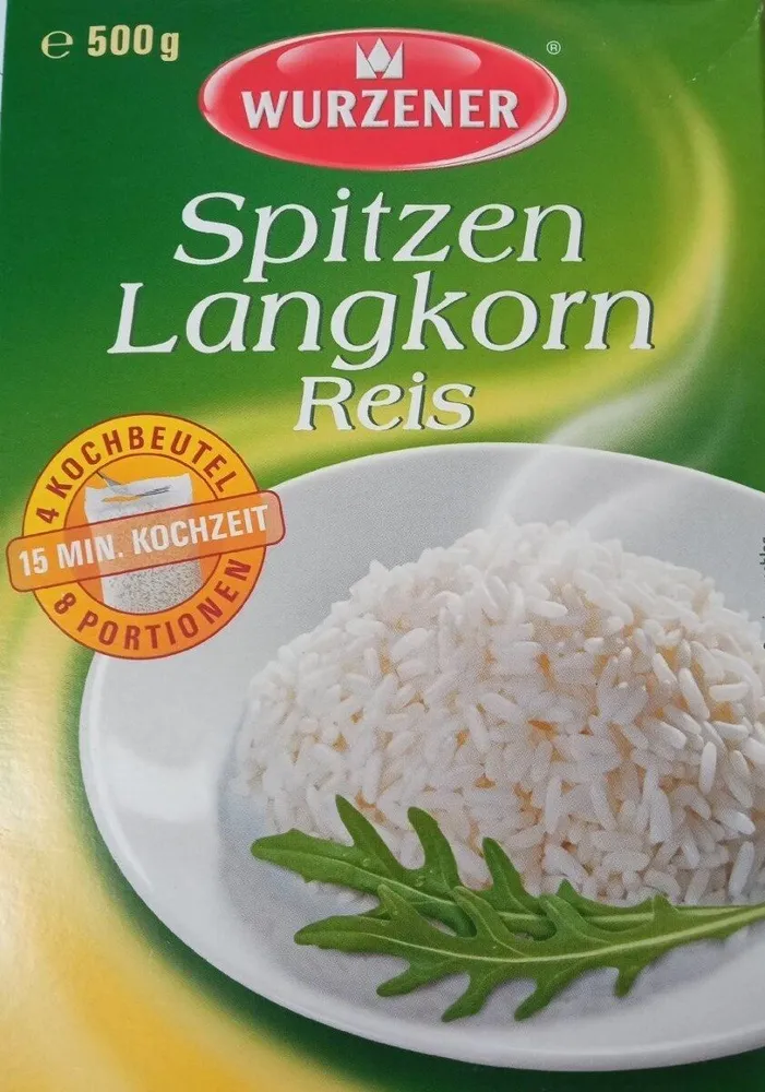 Spitzen Langkorn Reis