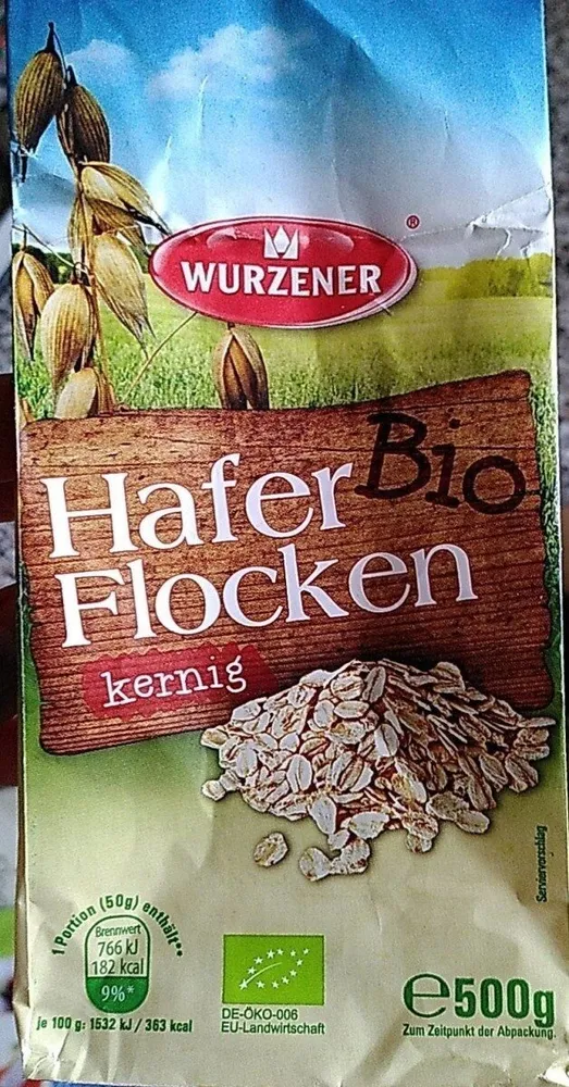 Haferflocken kernig Bio