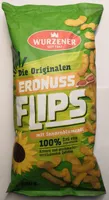 Erdnussflips mit Sonnenblumenöl