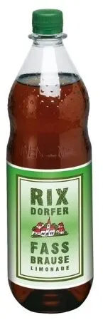 RIXDORFER Fassbrause Limonade mit Frucht- und Pflanzenauszügen MEHRWEG