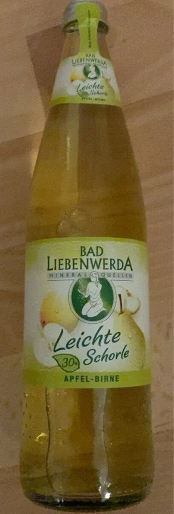 Leichte Schorle Apfel-Birne