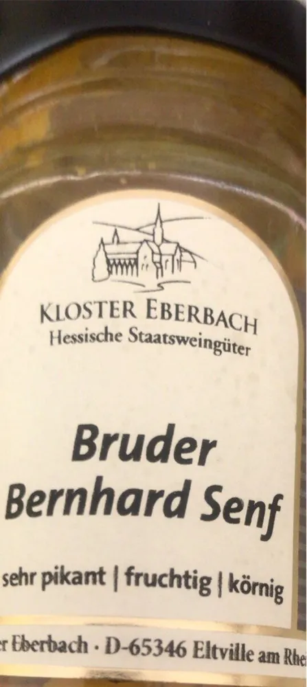 Bruder Bernhard Senf