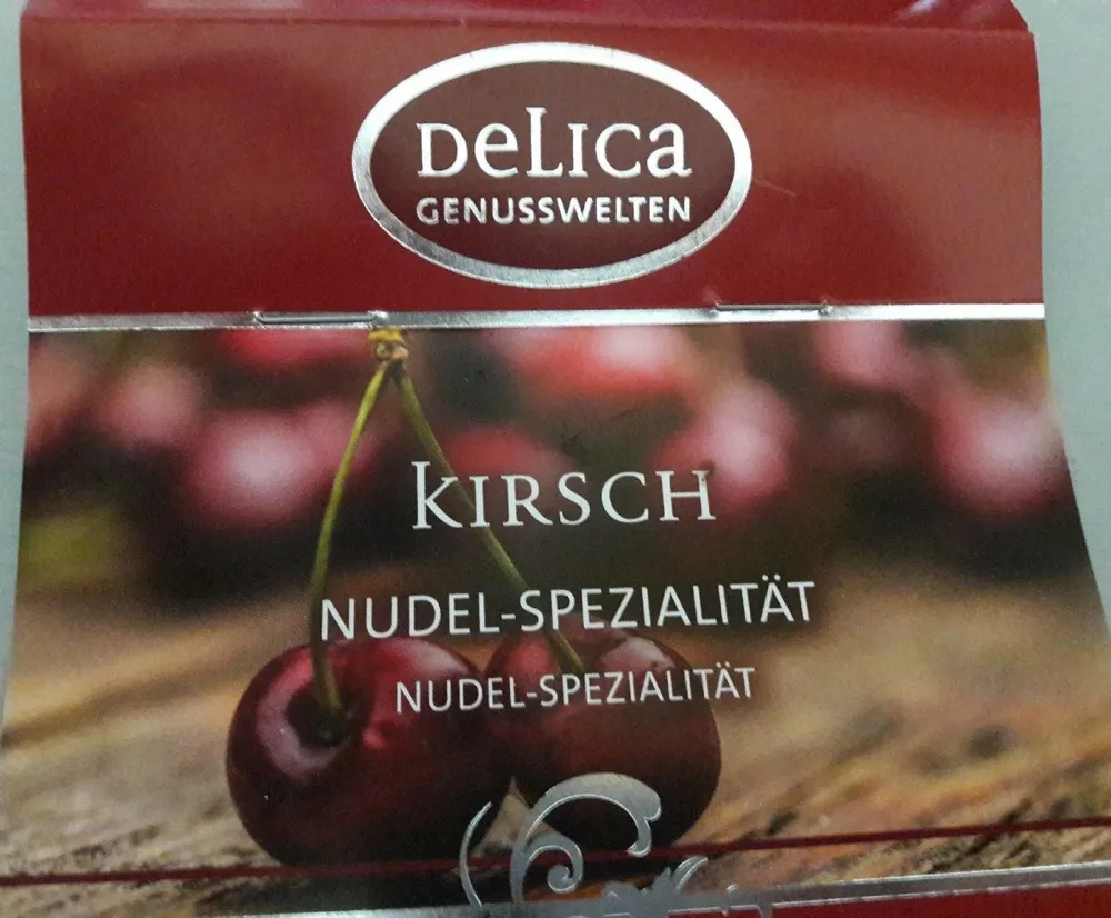 Kirsch Nudel-spezialität