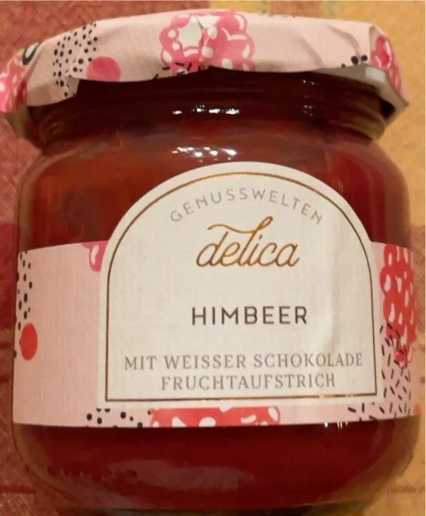 Himbeer mit weisser Schokolade Fruchtaufstrich