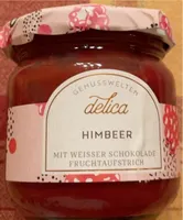 Himbeer mit weisser Schokolade Fruchtaufstrich