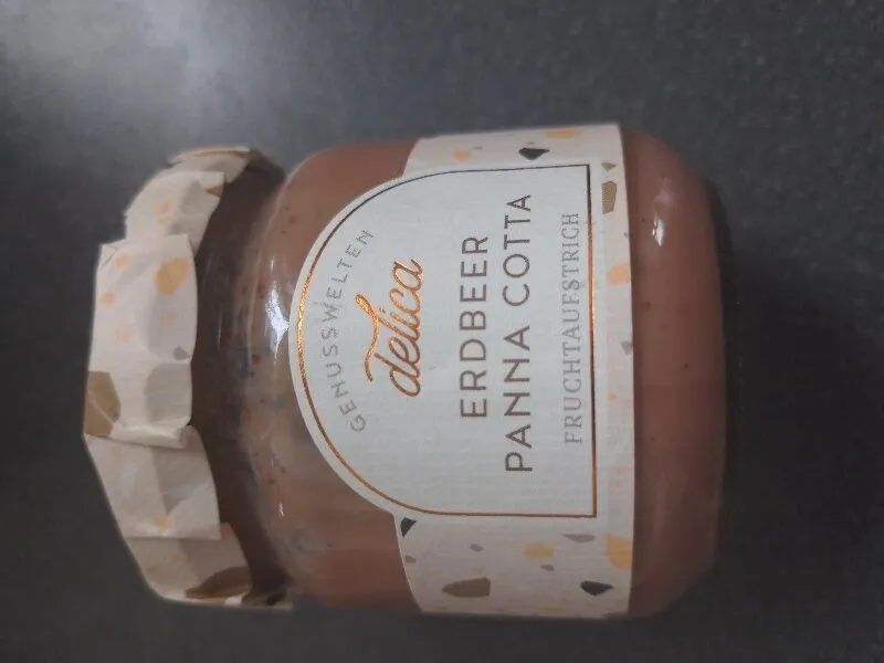 Erdbeer Panna-Cotta Fruchtaufstrich