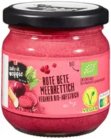 K-take it veggie Bio Brotaufstrich Rote Beete Meerettich