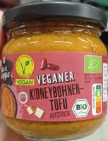 Veganer Kidneybohnen Tofu