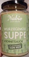Wurzelgemüse Suppe + Schnittlauch