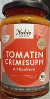 Tomaten Cremesuppe mit Basilikum