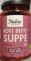 Rote Beete Suppe + Birne