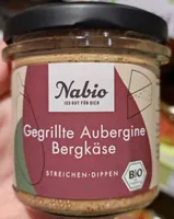 Gegrillte Aubergine Bergkäse