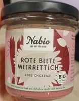 Rote Beete Meerrettich Streichcreme