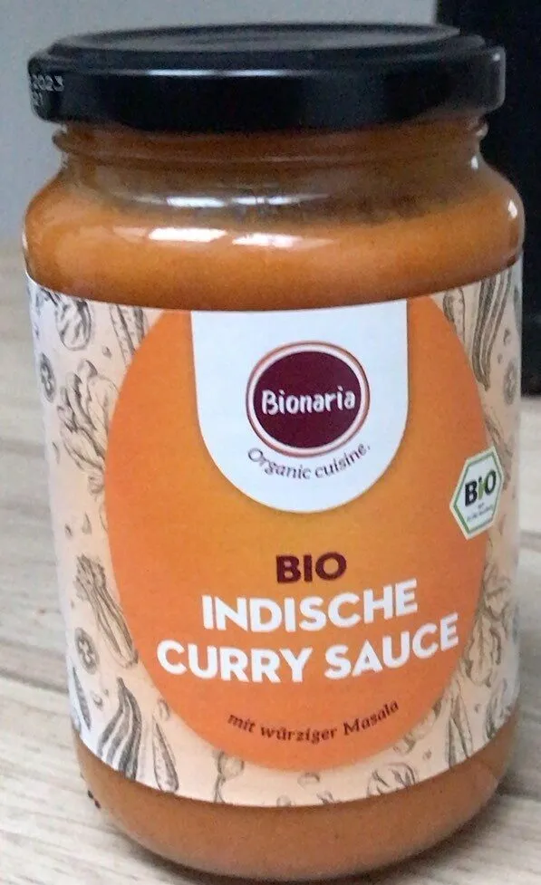 Bio Indische Curry Sauce